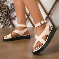 Karin™ – Orthopädische Zehensteg-Sandalen – Beige