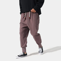 RAINER - WEITE HOSE MIT VERSTELLBAREM BUND – Braun