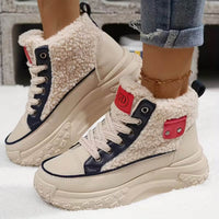 Klara™ – Warme Fleece-Winterschuhe – Marine