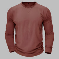 Kurzarm T-shirt für Herren – Klassisch für Business & Freizeit für Sommer – Rot