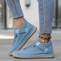 Komfortable Sneaker Damen – Atmungsaktiv, Elegant, Ideal Für Alltag, Slip-On Design, Optimale Fußunterstützung – Mineral Blau (Ausverkauft!)