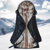 Hedda - Moderner und komfortabler Parka – Schwarz