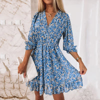 sommerkleid - Leonie – Blau