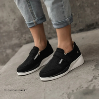 Zoey | Fußgewölbestütze Geformtes Fußbett Schuhe – Schwarz
