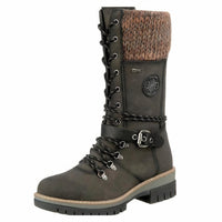 Eyvara | Bequeme Stiefel mit rutschfester Sohle – Grün