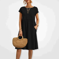 Mila | Ibiza Damen Kleid – Schwarz