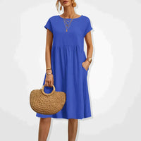 Mila | Ibiza Damen Kleid – Blau