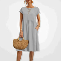Mila | Ibiza Damen Kleid – Grau