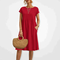Mila | Ibiza Damen Kleid – Rot