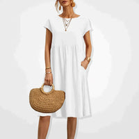 Mila | Ibiza Damen Kleid – Weiß