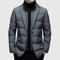 TIBOR - GESTEPPTE JACKE – Grau