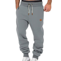 Elias | Lässige Jogginghose mit Taschen – Hellgrau
