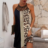 Clélie - Elegantes Minikleid – Leo-Muster
