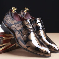 Sommer-Derbys für Herren - Bequeme Business Oxfordschuhe für Herren – Gelb