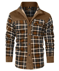 Felix | Herren Outdoor-Jacke wind- und wetterfest – Hellbraun
