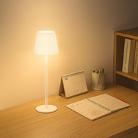 Liora | Moderne kabellose LED-Tischleuchte – Weiß