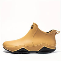 AquaGuard | Orthopädischer Wasserdichte Regen-Schuhe – Braun