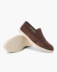 Salvatore | Wildleder-Loafer – Schokoladenbraun