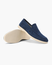 Salvatore | Wildleder-Loafer – Marine