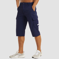 Heidi-Mode | Schnell Trocknende Cargo-Hosen für Herren – Dunkelblau