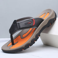 Bastian - Edle Ledersandalen – Schwarz
