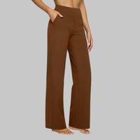 Marie | Bequeme Stretch-Hose – Braun