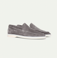 Edward | Leicht Klassischer Schnitt Loafer – Grau