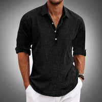 Joachim | Herren Klassisches Piqué Poloshirt – Schwarz