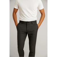 Hugo | Men’s Tailored Slim Leg Trousers – Dunkelgrau