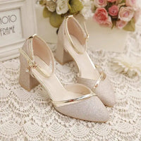Heidi-Mode | Premium-Qualität Schuhe mit Hohen Absätzen – Gold