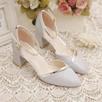 Heidi-Mode | Premium-Qualität Schuhe mit Hohen Absätzen – Silber