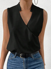 Chiara™ Schmeichelhaftes überlappendes Design – Schwarz