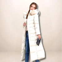 Sofy | Ultralichter Winter-Trenchcoat – Weiß