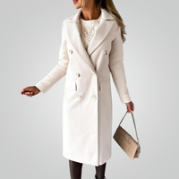 Elegante & Warme Winterjacke für Damen – Beige