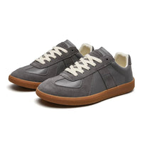 Elegante Retro-Schuhe – Grau