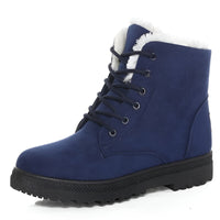 Frosto - Gemütliche und Robuste Winterstiefel – Blau