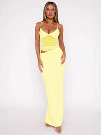 Nourhi | Maxi Kleid – Gelb