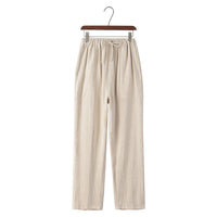 Hubert Lockere Passform Hose mit Kordelzug – Khaki