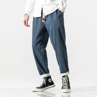 Asami | Bequeme Denimhose – Blau