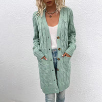 DamenMODE CARDIGAN PULLOVER | MODERNER STIL, KOMFORTABEL, VIELSEITIG – Hellblau
