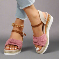 Regina | Einzigartige Sommer Sandalen – Rosa