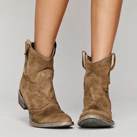 Karin® | Wildleder Stiefeletten – Braun