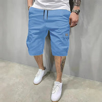 Jason | Cargo Shorts für Herren – Blau