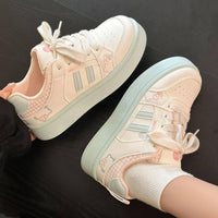 Damen Sneakers mit lässigem Design und komfortabler Dämpfung – Rosa