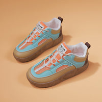 Damen Sportliche Sneakers mit ergonomischer Fußbettgestaltung und vibrierender Laufsohle – Grün