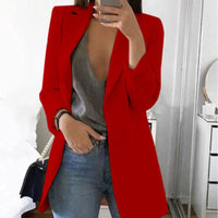Damenblazer für das Büro | Formalstil – Rot