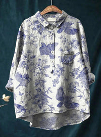 Nikkie – Elegante Bluse mit Blumenmuster – Print 8