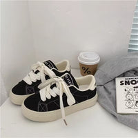 Damen Sportliche Sneakers mit superflexibler Sohle und trendigem Design – Schwarz