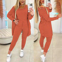 Heidi-Mode | Stilvolles Komfort-Ensemble – Orange