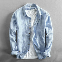 LENNOX - HEMD IM CASUAL LOOK – Hellblau